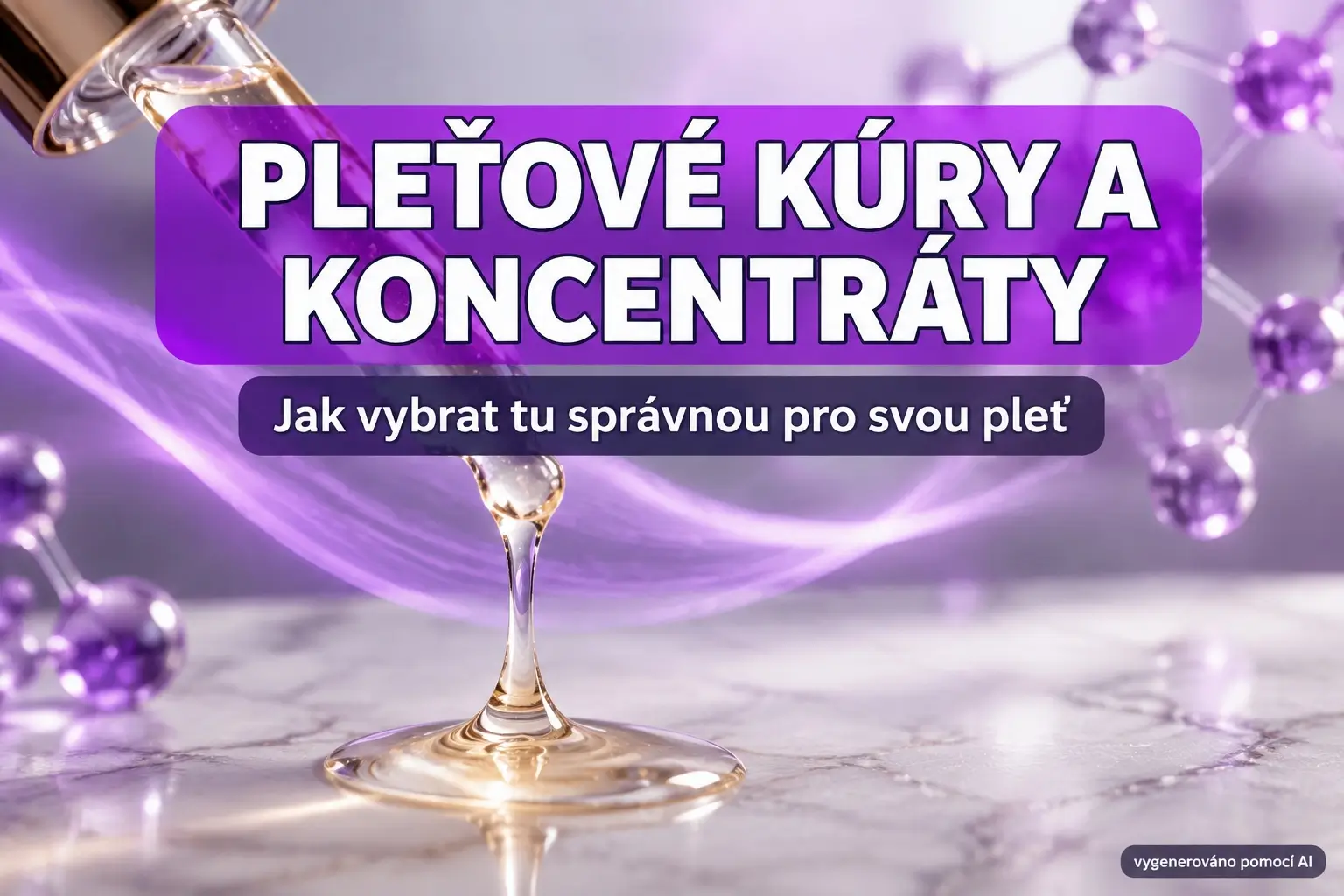 Pleťové kúry a koncentráty